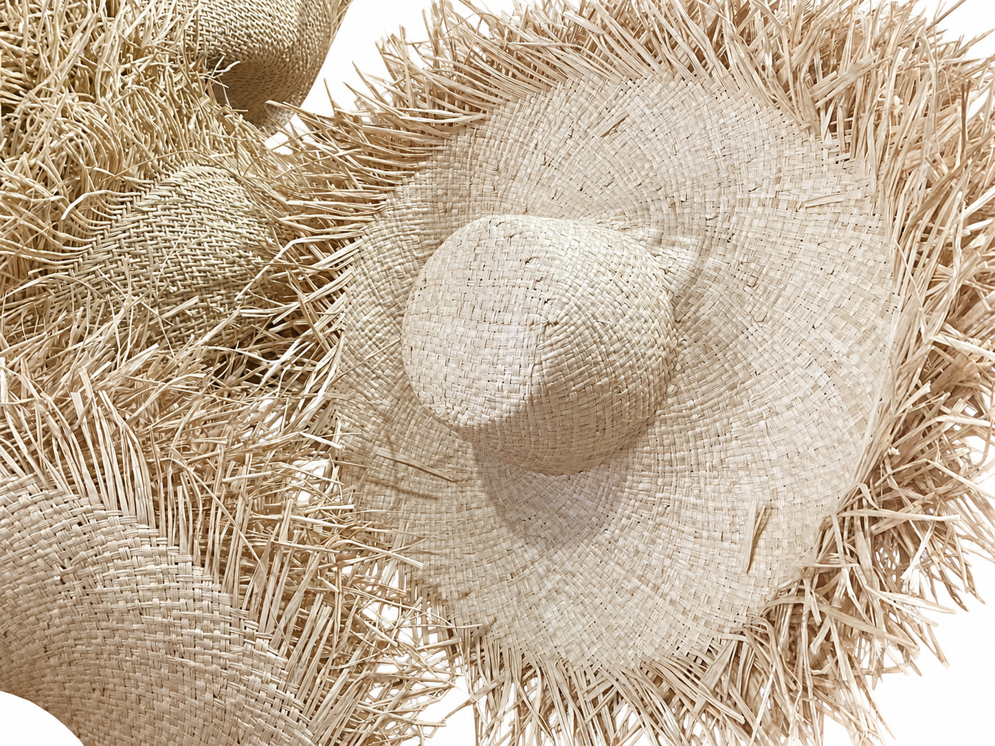 natural straw hat body: photo new 24 for wholesale