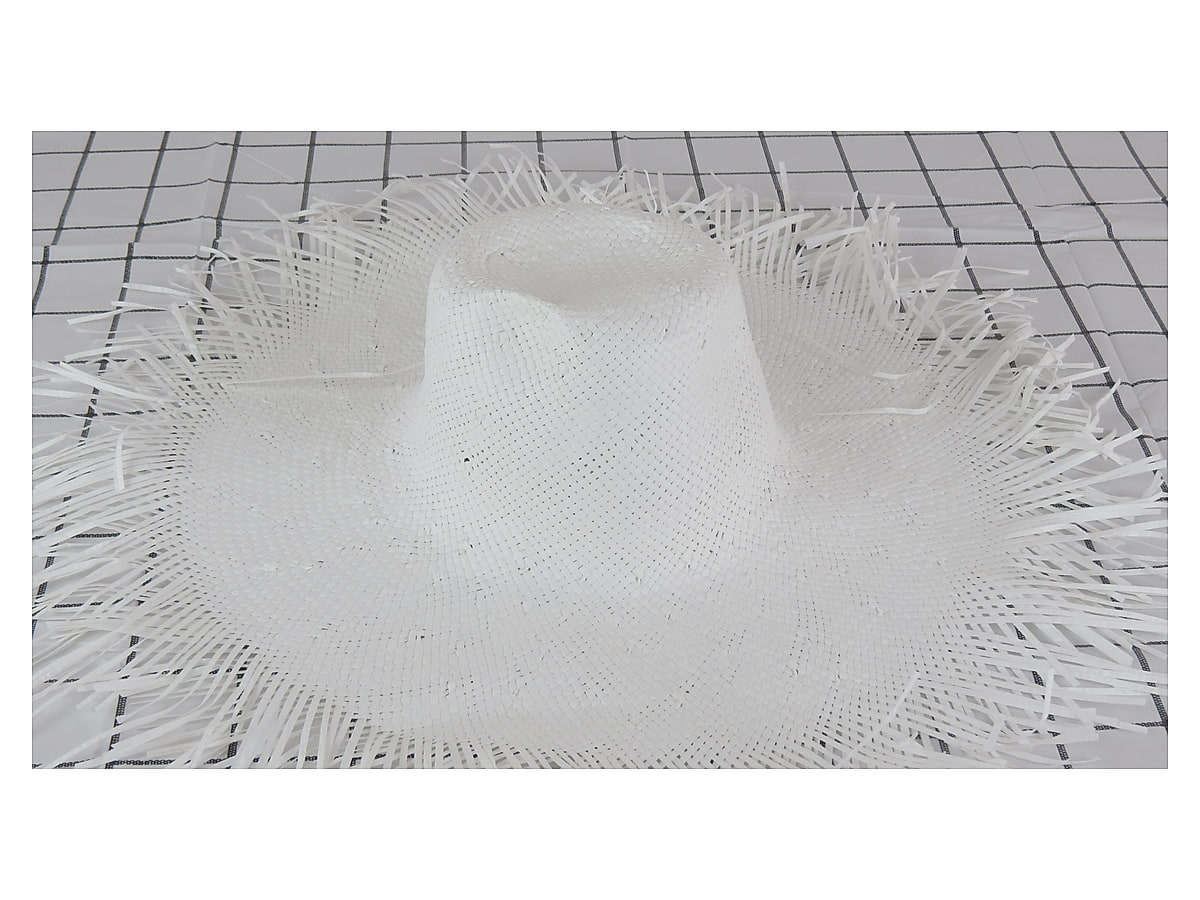 cuerpo de sombrero de papel tejido cuerpo de sombrero Shantung for wholesale production