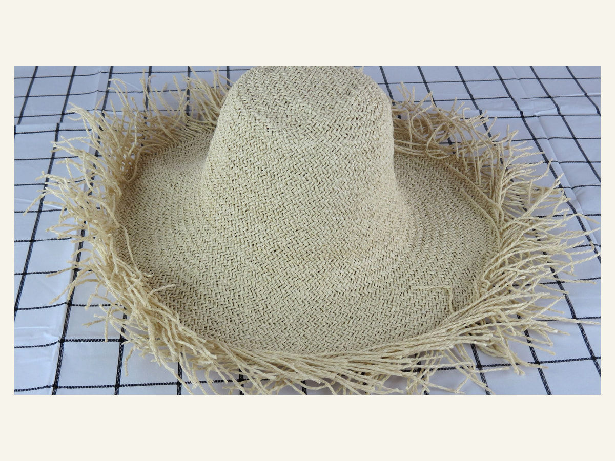 plain cone crown 3BU paper hat body handwoven paper hat body P28 for wholesale production