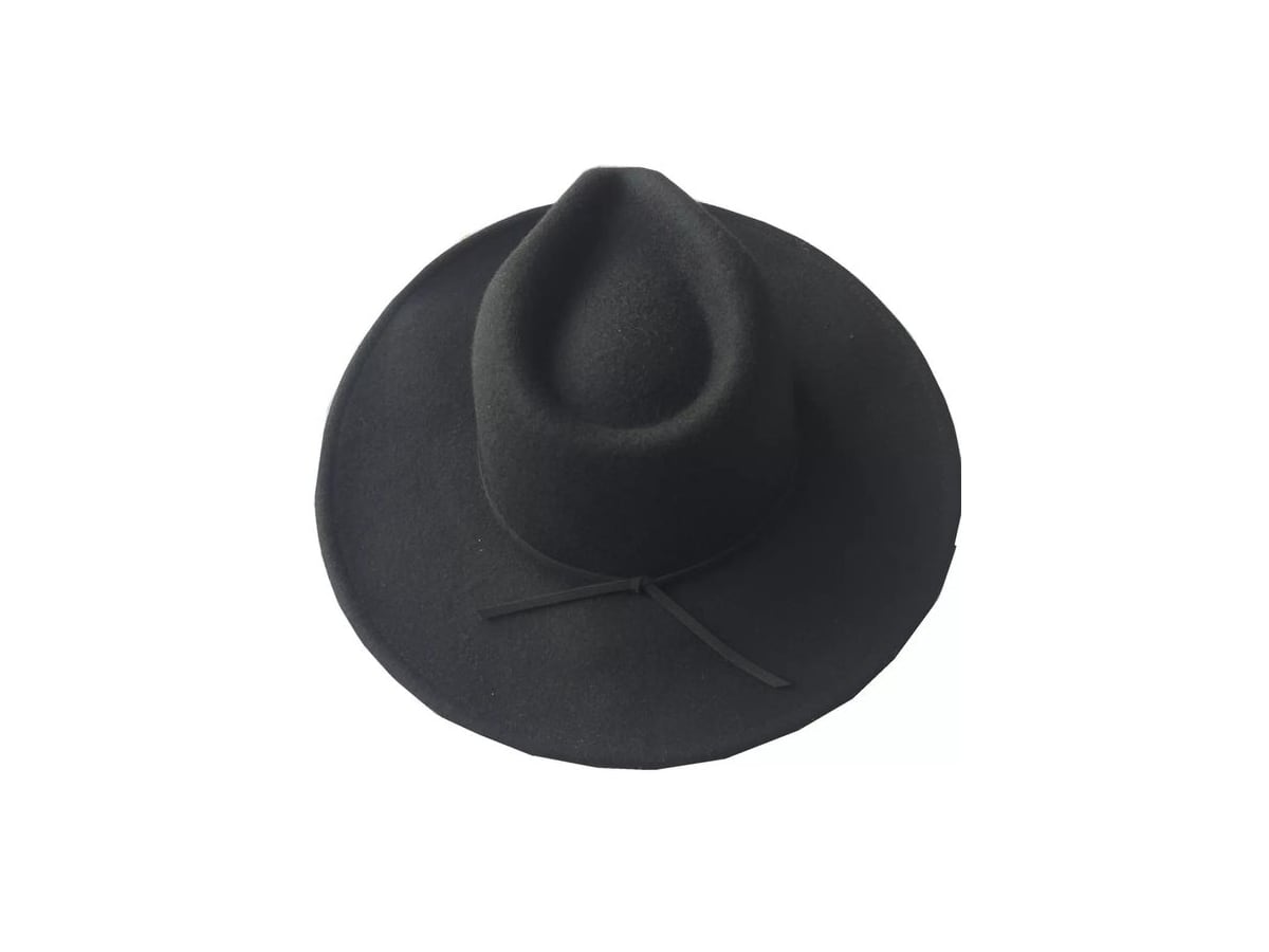 Vista del producto: Sombrero Fedora de Lana de Copa Alta